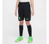 Australia Academy Pro Older Kids' Nike Dri-FIT Football Knit Shorts - Black - Polyester S