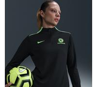 Australia Academy Pro Women's Nike Dri-FIT Football Drill Top - Black - Polyester S (UK 8-10)