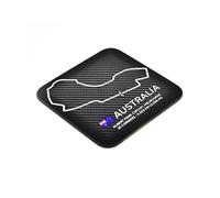 Australia Albert Park Circuit Coaster - Racing Cars - Track Layout - Formula - Moto - Grand Prix - Gift Ideas - Motorsport Art Decor - Race Memorabilia