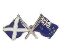 Australia and Scotland Scottish Friendship Flag Badge