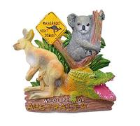 Australia Animal kangaroo Koala crocodile Fridge Magnet Travel Souvenir Gift,Home & Kitchen Decoration Magnetic Sticker Australia Refrigerator Magnet Collection