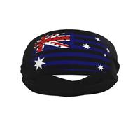 Australia Australian America Flag Sport Sweatband for Men Women Quick Dry Headbands Non Slip Sweat Proof Hairband Breathable Headwear for Running