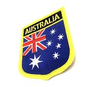 Australia Australian Flag Iron On Embroidered Fabric Sew On Patch Pack of 1