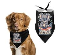 Australia Australian Flag Koalas Dog Bandana Pet Scarf for Small Medium Large Dogs Triangle Bibs Photo Prop Gift