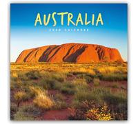 Australia - Australien 2025 - Wand-Kalender: Original Carousel-Kalender [Mehrsprachig] [Kalender]