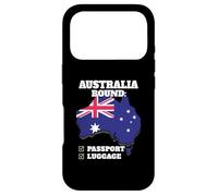 Australia Bound Country Travel Australian Flag Vacation Case for iPhone 17 Pro