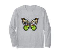Australia Cairns Birdwing Butterfly Outback Animals Souvenir Long Sleeve T-Shirt