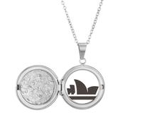 Australia City Landmark Sydney Opera House Locket Necklace Hold Picture Jewelry Birthday Gift