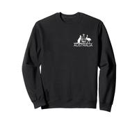 AUSTRALIA COAT OF ARMS KANGAROO AND EMU AUSTRALIAN SYMBOL Sweatshirt