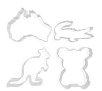 Australia Crocodile Kangaroo Koala Cookie Cutter Pack - 3 Sizes