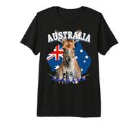 Australia Day Kangaroo Idea for Kids & Australian Animals Premium T-Shirt