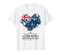 Australia Day Outfit Idea For Kids With Australian Flag T-Shirt