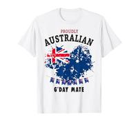 Australia Day Themed Party Idea For Women & Australian Flag T-Shirt