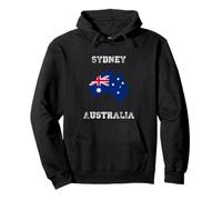 Australia Distressed Flag Sydney Pride Pullover Hoodie