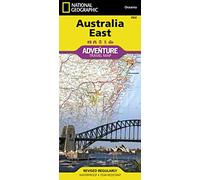 Australia East Map: Travel Maps International Adventure Map (National Geographic Adventure Map)
