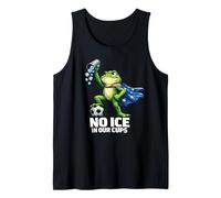 Australia Fan World Football Match No Ice in Our Cups Funny Tank Top