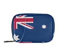 Australia Flag Australian National Blue Red Medicine Bags with Detachable Compartments Convenient Day Pill Organizer