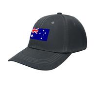 Australia Flag Baseball Cap,Summer Adjustable Classic Low Profile Hat for Men Women,The Ultimate Accessory for Activies Dark Gray
