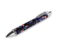 Australia Flag Fashion Retractable Ballpointpen 0.5 Fine Writing Pens Black Ink Click Pen Office Supplies 1 PCS