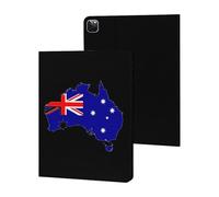 Australia Flag Map Funny Tablet Case Compatible with iPad Pro 2020/2021/2022 (12.9in) Personality Protective Cover