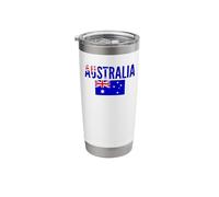 Australia Flag Patriotic Aussie Pride National Stainless Steel Insulated Tumbler