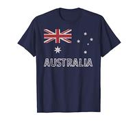 Australia Flag T Shirt Aussie Souvenir TShirt