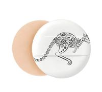 australia flavor skeleton illustration Air Cushion Makeup Foundation Sponge Powder Puff