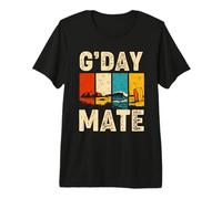 Australia G'Day Mate Shirt Aussie Funny Australian Nature Premium T-Shirt