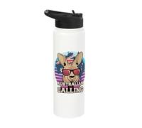 Australia is Calling and I Must Go Australian Aussie Calls Stainless Steel Insulated Water Bottle
