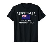 Australia Is Calling And I Must Go Holiday Travel T-Shirt