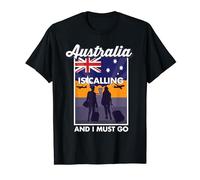 Australia Is Calling And I Must Go Travel Australia T-Shirt
