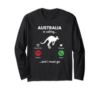 Australia is Calling, Funny Australia Long Sleeve T-Shirt