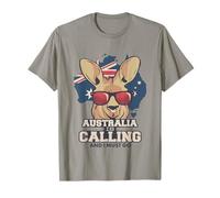 Australia Kangaroo Australia Is Calling And I Must Go Travel T-Shirt