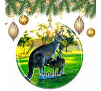 Australia Kangaroo Christmas Xmas Tree Ornament Decoration Wedding Hanging Pendant Decor City Travel Souvenir Collection