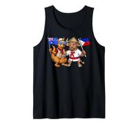 Australia Kangaroo Philippines Proud Filipino Australia Flag Tank Top