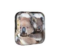 Australia Koala Bear, Sanitary Pad Storage Bag, Pad Holder Bag with Zipper, Change Purse
