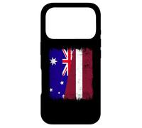 Australia Latvia Half Flag Australian Latvian Heritage Case for iPhone 17 Pro