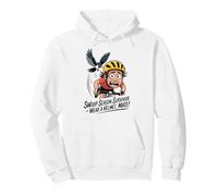 Australia Magpie Swoop Season Survivor, Wear a Helmet Mate Pullover Hoodie