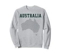Australia Map Souvenir Sweatshirt