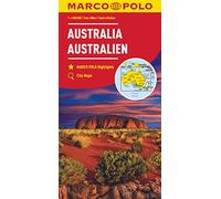 Australia Marco Polo Map: Wegenkaart 1:4 000 000 (Marco Polo Maps)