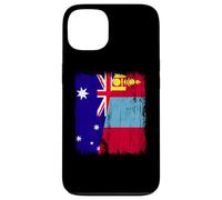 Australia Mongolia Half Flag Australian Mongolian Jersey Case for iPhone 13