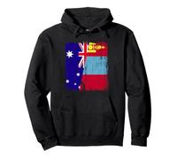 Australia Mongolia Half Flag Australian Mongolian Jersey Pullover Hoodie