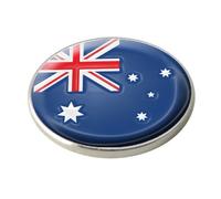AUSTRALIA NATIONAL FLAG GOLF BALL MARKER.
