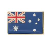 Australia National Flag Metal Enamel Pin Badge Lapel Rectangle