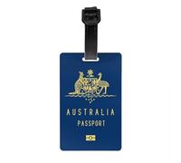 Australia Passport Luggage Tag Privacy Protection Baggage Tags Travel Bag Labels Suitcase