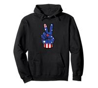 Australia Peace Sign Australian Country Flag Pullover Hoodie