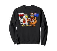 Australia Poland Roots Australian Flag Proud Polish Heritage Sweatshirt