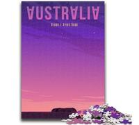 Australia Puzzles 1000 Pieces for Teenagers, Suitable for Ages 14 And Up Family Fun It Is Ideal As A Gift for The Whole Family 1000pcs(26x38cm)