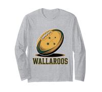 Australia Rugby, Wallaroos Women Wallabies Australian Flag Long Sleeve T-Shirt