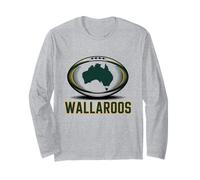Australia Rugby, Wallaroos Women Wallabies Australian Flag Long Sleeve T-Shirt